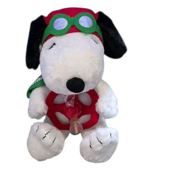 Snoopy Light Up Musical Christmas Plush Toy - Picture 3 of 5
